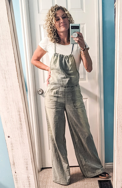 Vintage Denim Overalls