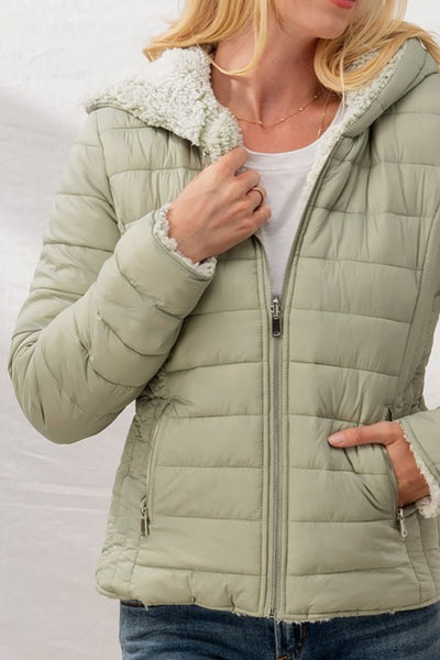 Reversible Puffer Jacket- WOMEN'S or YOUTH--LOW STOCK