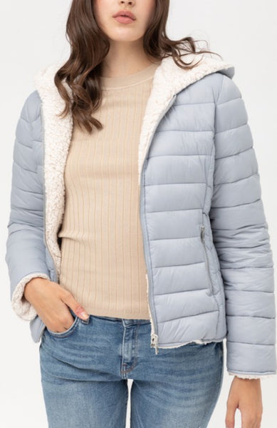 Reversible Puffer Jacket- WOMEN'S or YOUTH--LOW STOCK