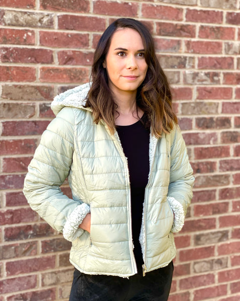 Reversible Puffer Jacket- WOMEN'S or YOUTH--LOW STOCK