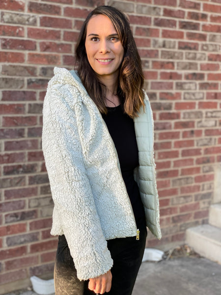 Reversible Puffer Jacket- WOMEN'S or YOUTH--LOW STOCK