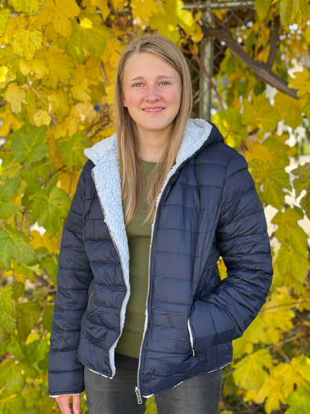 Reversible Puffer Jacket- WOMEN'S or YOUTH--LOW STOCK