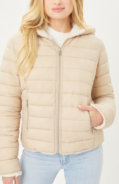 Reversible Puffer Jacket- WOMEN'S or YOUTH--LOW STOCK