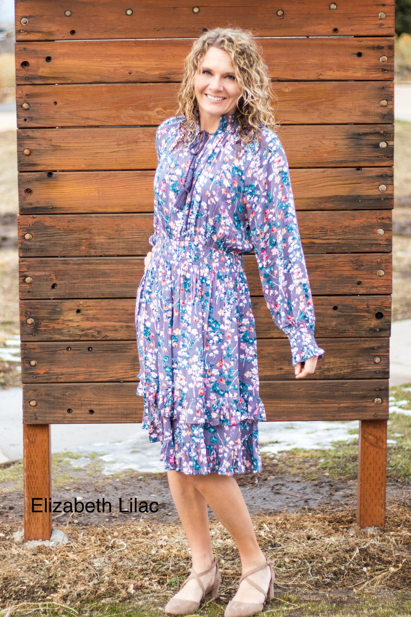 Elizabeth Peasant Dress--LOW STOCK
