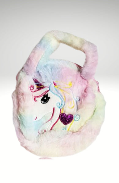 Unicorn Plush Crossbody bag