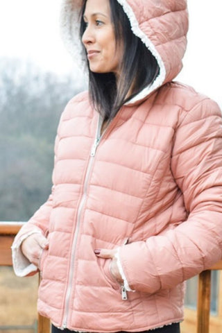 Reversible Puffer Jacket- WOMEN'S or YOUTH--LOW STOCK